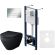 Комплект унитаза с инсталляцией AM.PM Spirit V2.0 FlashClean IS47051.701700MB с сиденьем Микролифт и клавишей смыва Хром глянцевый Комплект унитаза с инсталляцией AM.PM Spirit V2.0 FlashClean IS47051.701700MB с сиденьем Микролифт и клавишей смыва Хром глянцевый