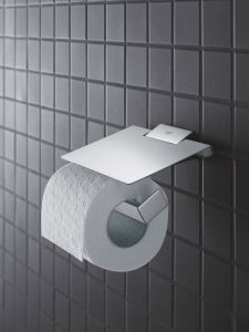 Держатель для туалетной бумаги Grohe Selection Cube 40781000 хром