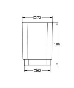 Стакан Grohe Selection Cube 40783000