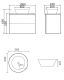 Orange Otto Ot-100TuMDF+B08-360W тумба с раковиной