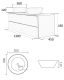 Orange Otto Ot-130TuMDF+B08-360W тумба с раковиной