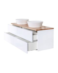 Orange Otto Ot-130TuWOOD+B08-360W тумба с раковиной