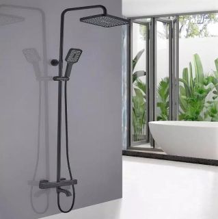 Душевая стойка ALMAes GaLaxy  SDI-1801 черный