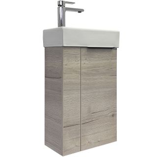 Тумба с раковиной Comforty Асти 40 00-00013798 подвесная Дуб дымчатый Тумба с раковиной Comforty Асти 40 00-00013798 подвесная Дуб дымчатый