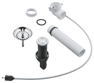 Сливной и переливной гарнитур Grohe 40986SD0 белый Сливной и переливной гарнитур Grohe 40986SD0 белый