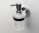 Wasserkraft Isen K-4099 Дозатор для жидкого мыла стеклянный 170 ml Wasserkraft Isen K-4099 Дозатор для жидкого мыла стеклянный 170 ml