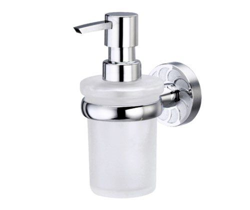 Wasserkraft Isen K-4099 Дозатор для жидкого мыла стеклянный 170 ml Wasserkraft Isen K-4099 Дозатор для жидкого мыла стеклянный 170 ml