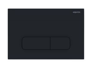 Кнопка смыва Aquatek KDI-0000017 черный матовый