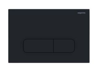 Кнопка смыва Aquatek KDI-0000017 черный матовый Кнопка смыва Aquatek KDI-0000017 черный матовый