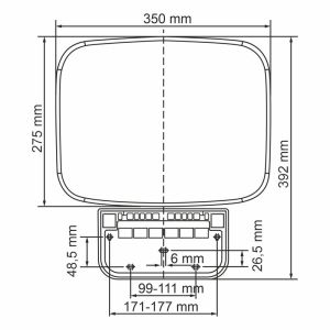 Wasserkraft Сиденье для душа SS401