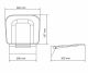 Wasserkraft Сиденье для душа SS403