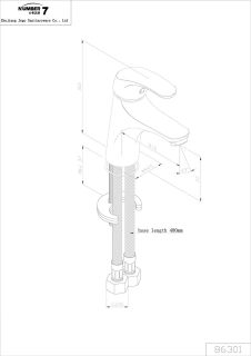 Смеситель RedBlu by Damixa Palace One 410210038 для раковины Смеситель RedBlu by Damixa Palace One 410210038 для раковины