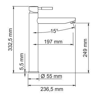 Wasserkraft Main 4103H Смеситель для умывальника Wasserkraft Main 4103H Смеситель для умывальника