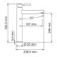 Wasserkraft Main 4103H Смеситель для умывальника