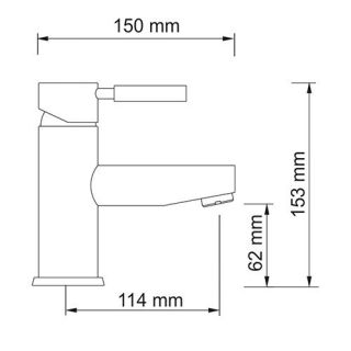 Wasserkraft Main 4103 Смеситель для раковины Wasserkraft Main 4103 Смеситель для раковины