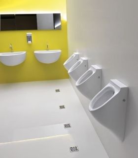Писсуар Kerasan Aquatech 3735 Подвесной Писсуар Kerasan Aquatech 3735 Подвесной