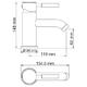 Wasserkraft Main 4105 Смеситель для раковины