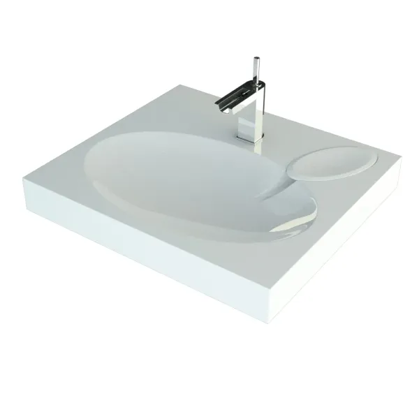 Раковина Reflexion Alpha RF6055AL белая 60x50