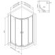 Душевой уголок AM.PM X-Joy Twin Slide 80х80 W88G-205-080MT64 профиль Хром матовый стекло прозрачное