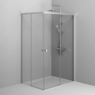 Душевой уголок Am.Pm X-joy W94G-403-120290-MТ1К 120x90 см без поддона хром матовый Душевой уголок Am.Pm X-joy W94G-403-120290-MТ1К 120x90 см без поддона хром матовый