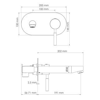 Смеситель Wasserkraft Main 4130 для раковины Смеситель Wasserkraft Main 4130 для раковины