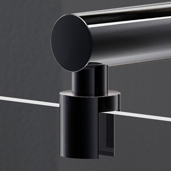 Душевая перегородка AM.PM X-Joy 120 W94WI-120-F1-MTE профиль Хром матовый стекло прозрачное