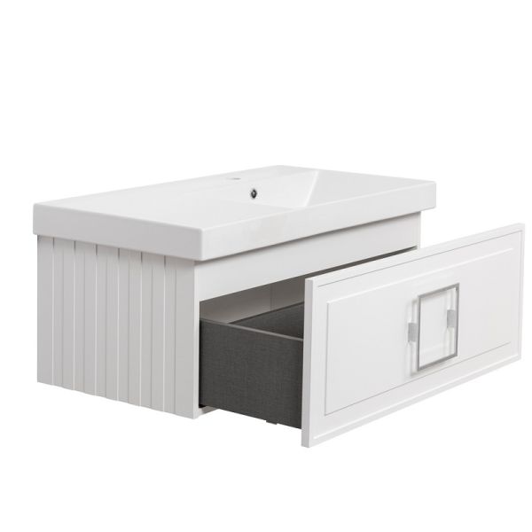Тумба под раковину La Fenice Cubo FNC-01-CUB-B-80C 80 см