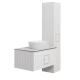 Шкаф-пенал La Fenice Cubo Bianco FNC-05-CUB-B-30 30 см Шкаф-пенал La Fenice Cubo Bianco FNC-05-CUB-B-30 30 см