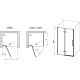 Душевая дверь Ravak Cool COSD2-110 X0VVDCA00Z1 110 см профиль хром стекло Transparent