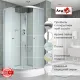 Душевая кабина Avacan C2080N 80x80 см хром