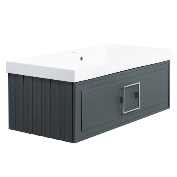 Тумба под раковину La Fenice Cubo Bianca FNC-01-CUB-G-100C 100 см