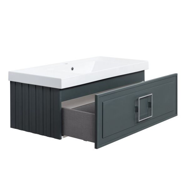 Тумба под раковину La Fenice Cubo Bianca FNC-01-CUB-G-100C 100 см