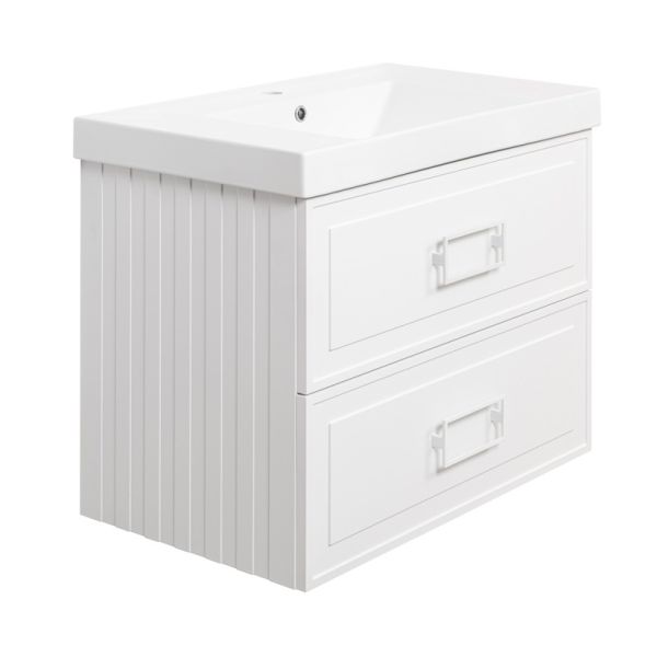 Тумба под раковину La Fenice Cubo Bianca FNC-02-CUB-B-80C-2 80 см