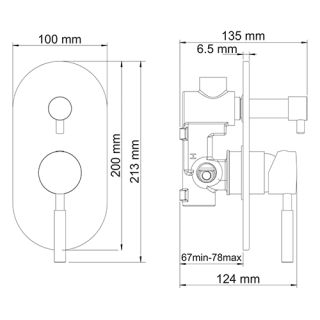 Wasserkraft Main 4141 Смеситель для ванны и душа Wasserkraft Main 4141 Смеситель для ванны и душа