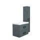 Тумба под раковину La Fenice Cubo Grigio Twin FNC-01-CUB-G-80C-2 80 см