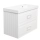 Тумба под раковину La Fenice Bianco Twin FNC-02-CUB-B-90R-2 90 см