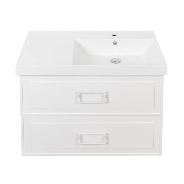 Тумба под раковину La Fenice Bianco Twin FNC-02-CUB-B-90R-2 90 см