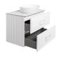 Тумба под раковину La Fenice Cubo TWIN  FNC-01-CUB-B-90-2 87.6 см