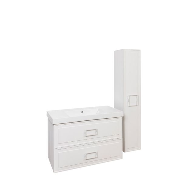 Тумба под раковину La Fenice Cubo Bianco FNC-02-CUB-B-100C-2 100 см