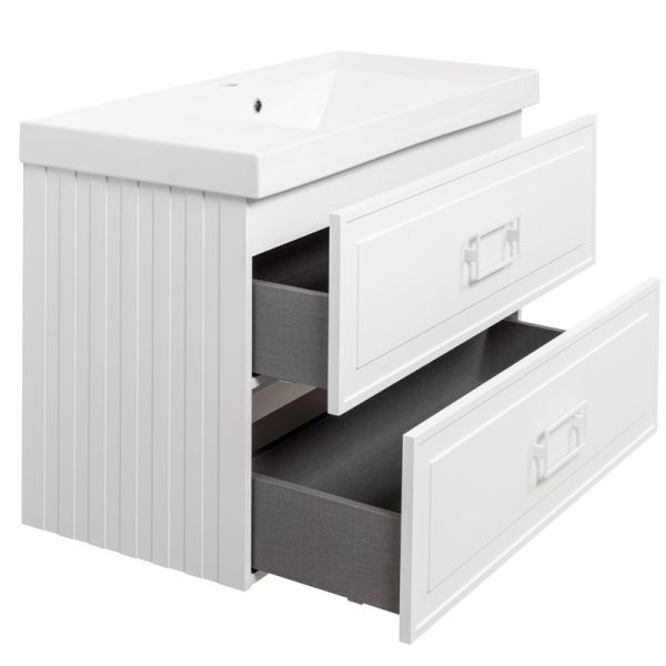 Тумба под раковину La Fenice Cubo Bianco FNC-02-CUB-B-100C-2 100 см