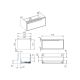 Тумба под раковину La Fenice Elba Bianco FNC-01-ELB-B-80C 80 см