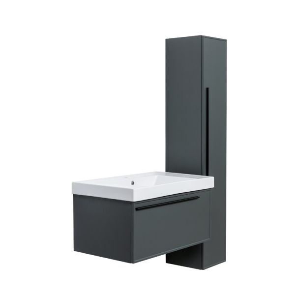 Тумба под раковину La Fenice Elba Grigio FNC-01-ELB-G-80C 80 см