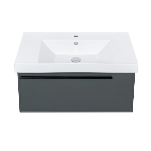 Тумба под раковину La Fenice Elba Grigio FNC-01-ELB-G-80C 80 см