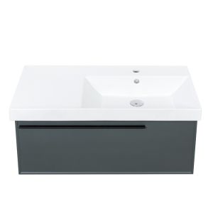 Тумба под раковину La Fenice Elba Grigio FNC-01-ELB-G-90R 90 см
