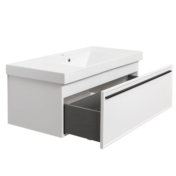 Тумба под раковину La Fenice Elba Bianco FNC-01-ELB-B-100C 100 см