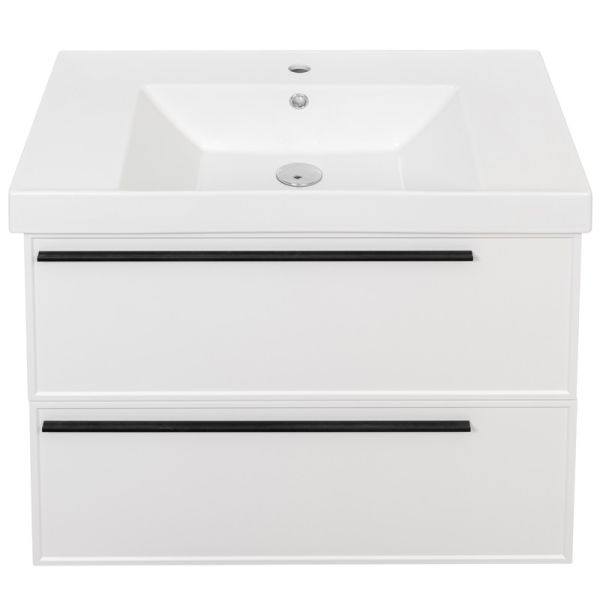 Тумба под раковину La Fenice Elba Bianco Twin FNC-01-ELB-B-80C-2 80 см