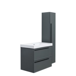 Тумба под раковину La Fenice Elba Grigio Twin FNC-01-ELB-G-80C-2 80 см