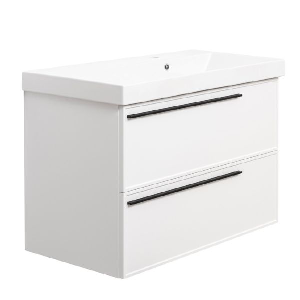 Тумба под раковину La Fenice Bianco Twin FNC-01-ELB-B-90R-2 90 см