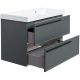 Тумба под раковину La Fenice Elba Grigio Twin FNC-01-ELB-G-90R-2 90 см