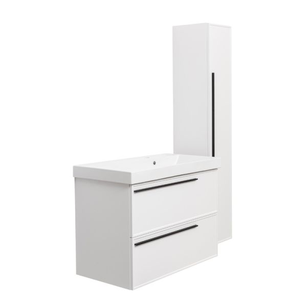 Тумба под раковину La Fenice Elba Bianco Twin FNC-01-ELB-B-100C-2 100 см